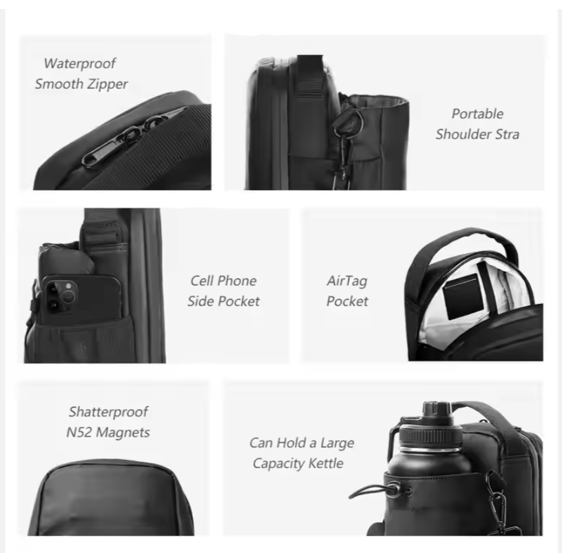 Magnetic Sports Shoulder Bag