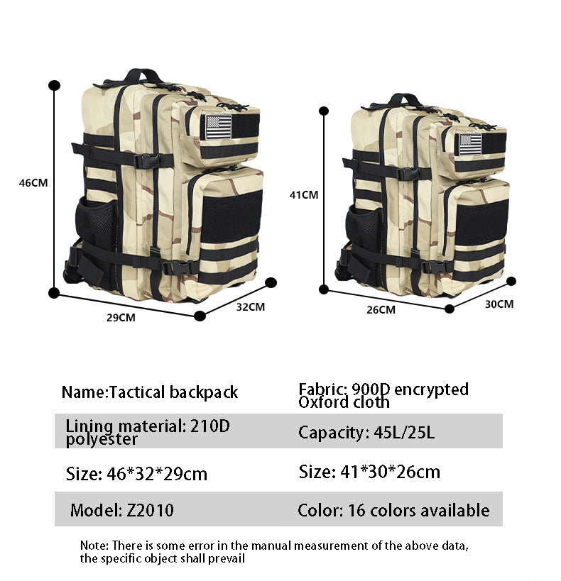 Multi-Functional Tactical Backpack