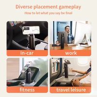 Magnetic Phone Holder Stand Vacuum Flask